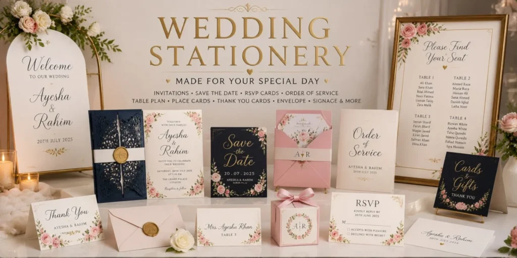 Wedding Stationery Printing Hucknall